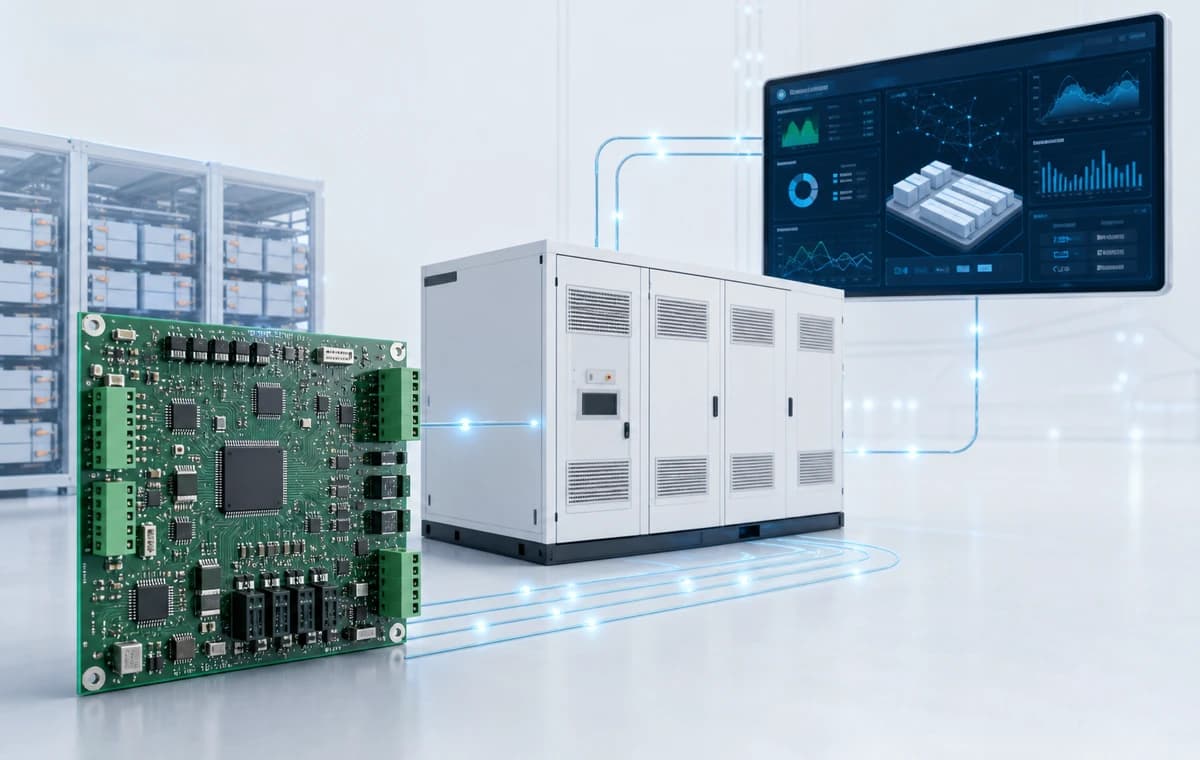 BMS, PCS and EMS: How They Work Together technical visual